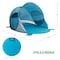 Wakeman Pop Up Beach Tent - Fits 2-3 People - Sun Shelter with UV Protection, Ventilation by Blue 75-CMP1106 - alternate 2